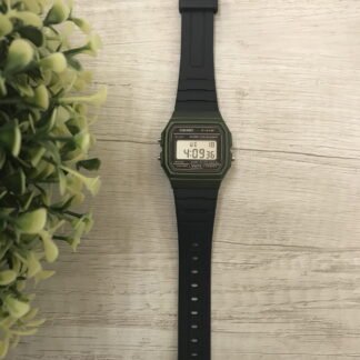Reloj Casio F-91WM-3A caja verde