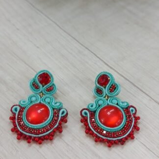 Aros rojo/calipso