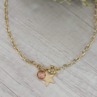 Collar extrella cristal