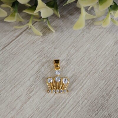 Colgante Oro Goldfield circones corona