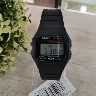 Reloj Casio f-91 linea verde