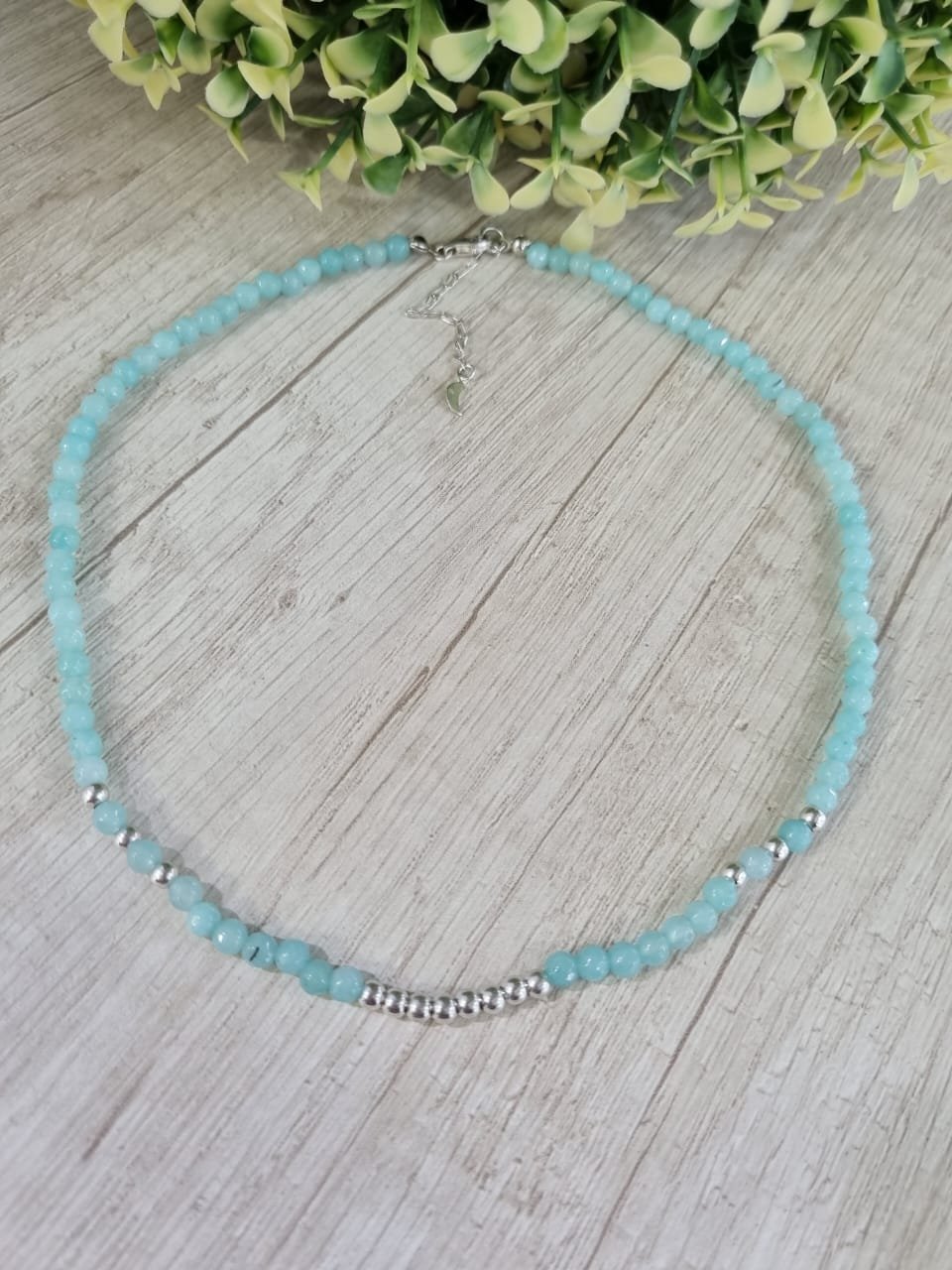 Collar plata con ?gatas