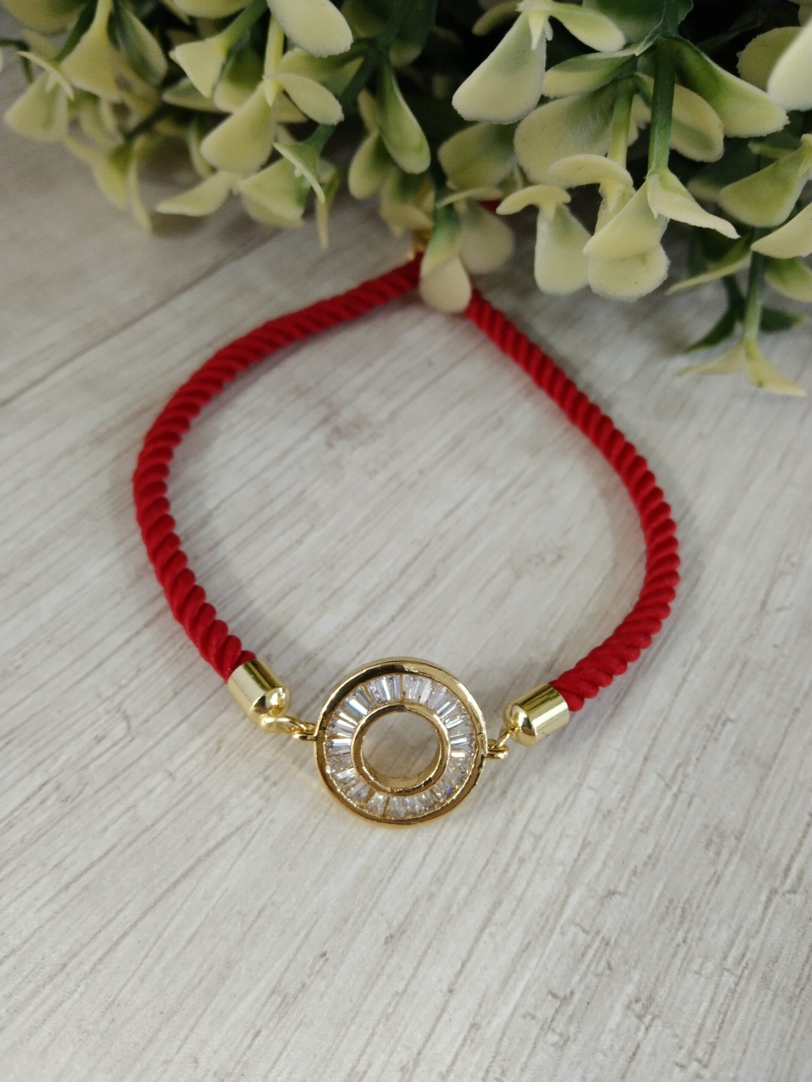 Pulsera Ba?o en oro roja