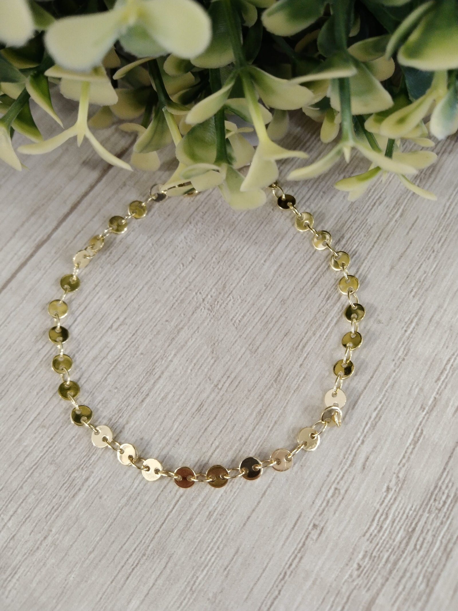 Pulsera Ba?o en oro