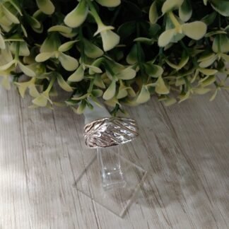 Anillo plata calado  nro 21