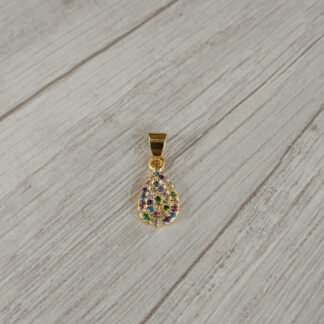 Colgante gota Goldfield circones multicolores
