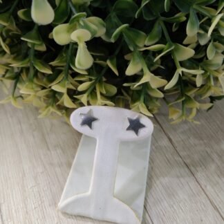 Aros plata estrella