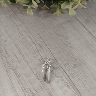 Collar plata cuarzo cristal