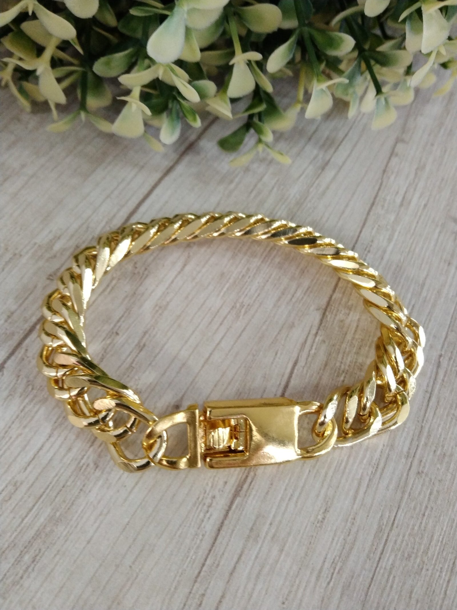 pulsera ba?o oro grumet