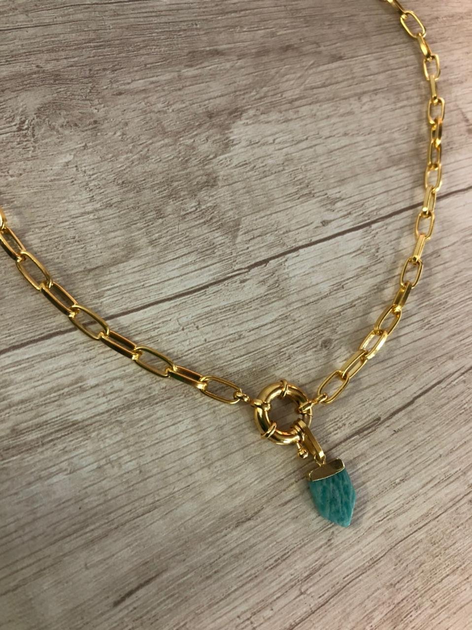 Collar Ba?o en oro