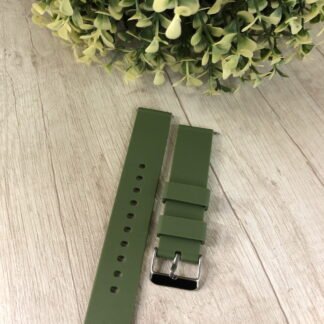 Correa resina verde n20