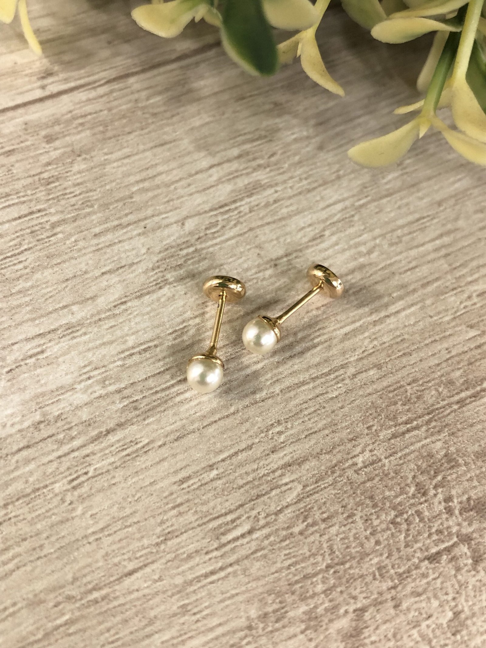 Aros perla tope 4mm