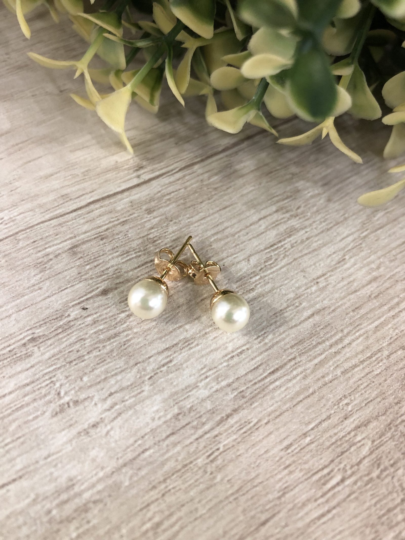 Aros perla apegados 6mm