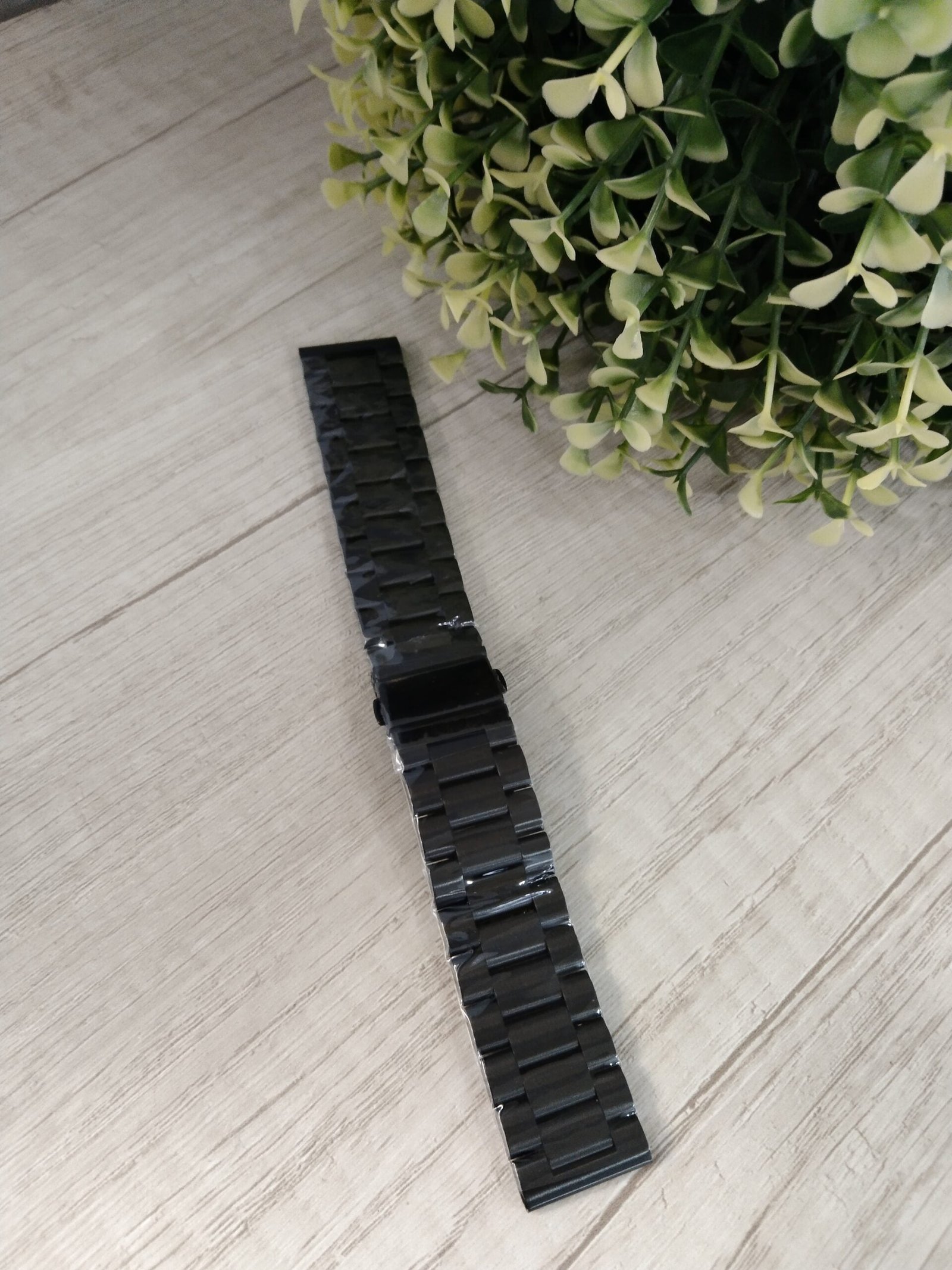Correa metalica negra n22