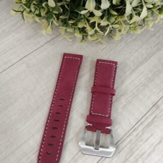 Correa gamuza roja n22