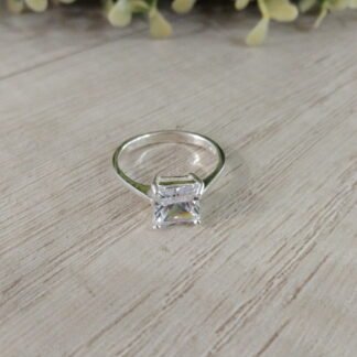 Anillo plata Circon n?15