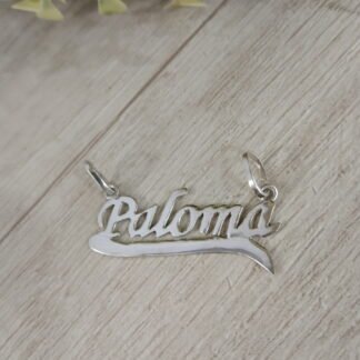 Colgante plata Paloma