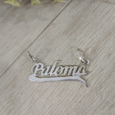 Colgante plata Paloma