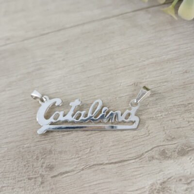 Colgante plata Catalina