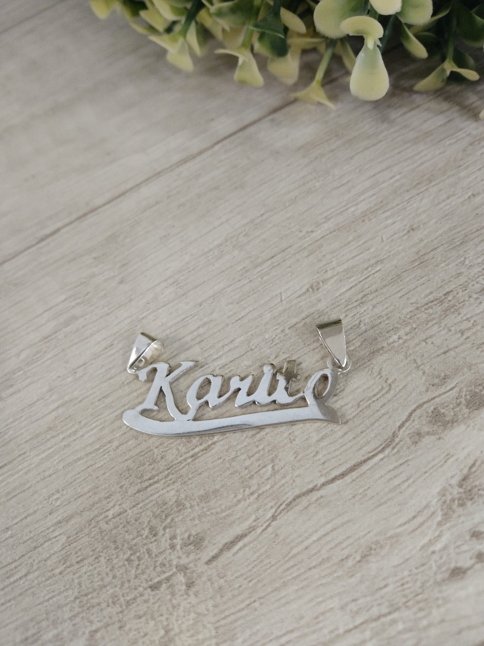 Colgante plata Karito