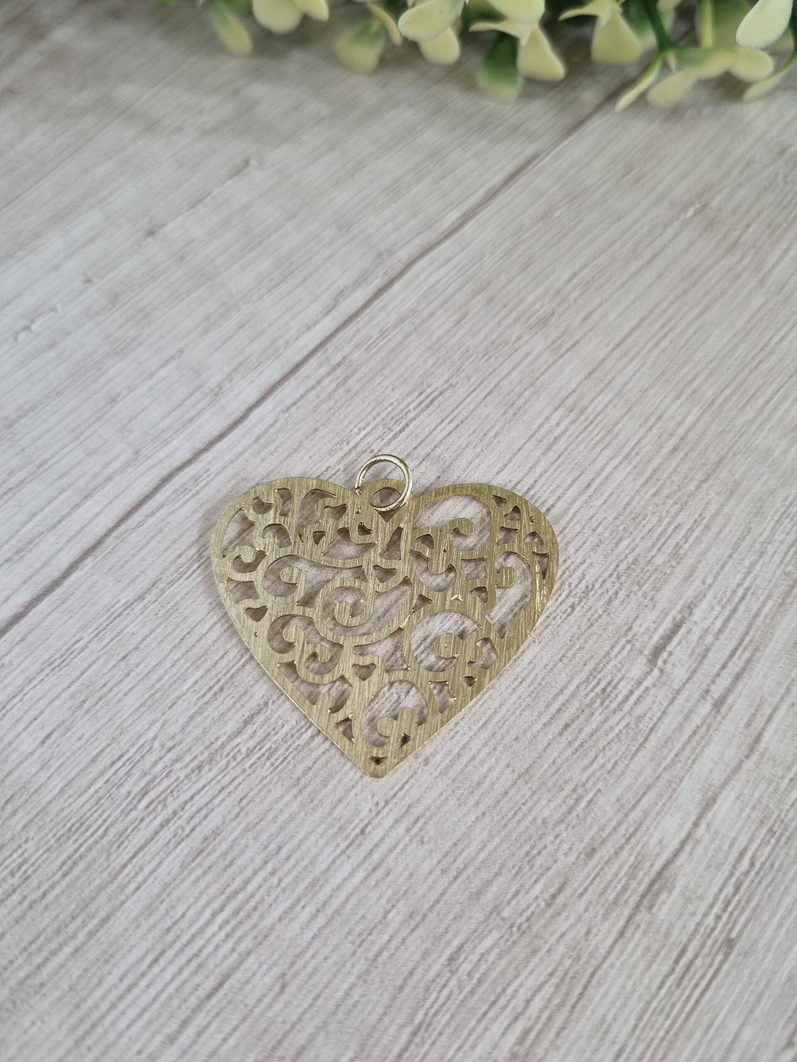 Colgante Ba?o en oro Corazon