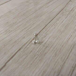 Piercing plata huesito