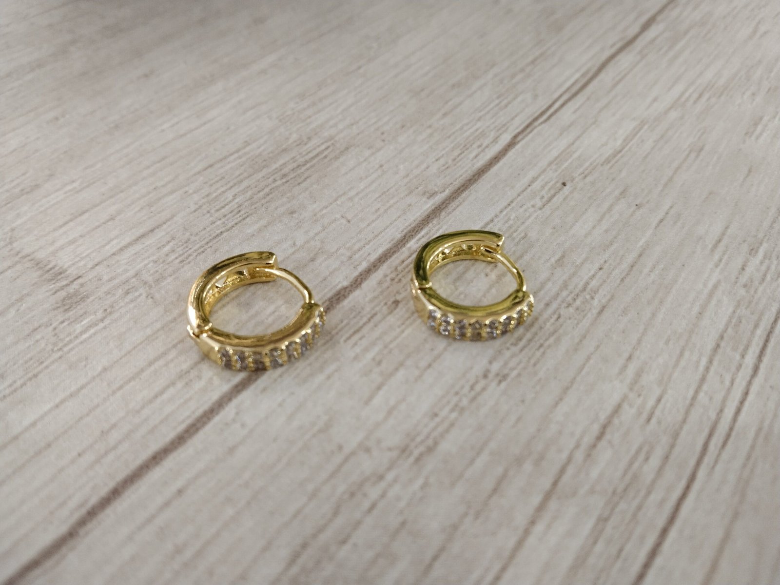 Aros ba?o en oro argollas circones