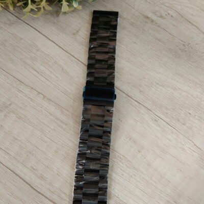 Correa metalica negra n24