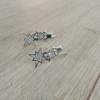 Aros plata trepador estrella del norte circones