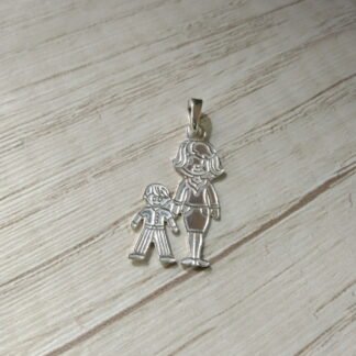 Colgante plata mam?/hijo