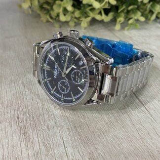 Reloj Nibosi met?lico manecilla verde