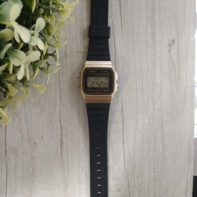 Reloj Casio F-91WM-9ADF caja dorada