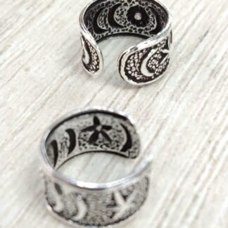 Aros Bidu Cuff Media Luna