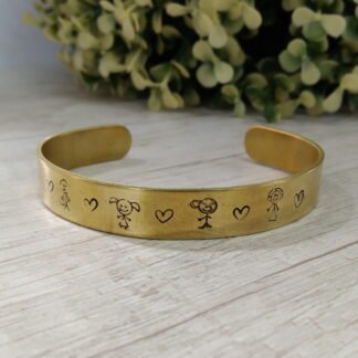 Brazalete Familia bronce