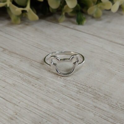Anillo plata michey nro 13