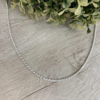 Cadena plata turbill?n 70 cm