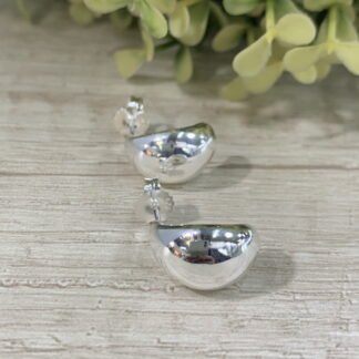 Aros Plata Medio ?valo Mediano