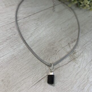 Collar plata Turmalina