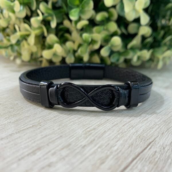 Pulsera Ecocuero Infinito