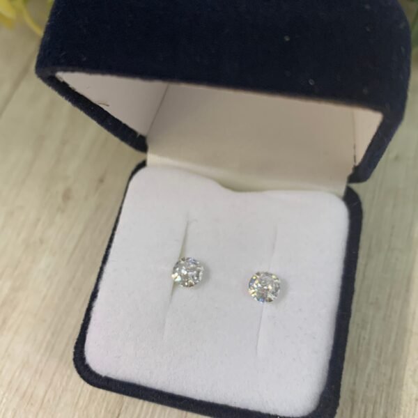 Aros plata circ?n punto de luz 4mm