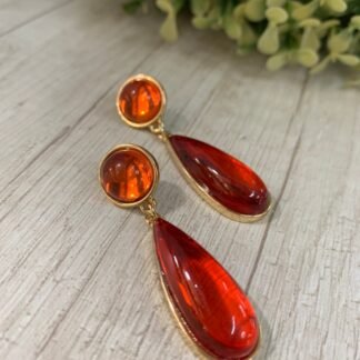 Aros Gota Rojos