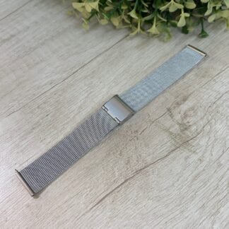 Correa reloj met?lica plateada 18mm