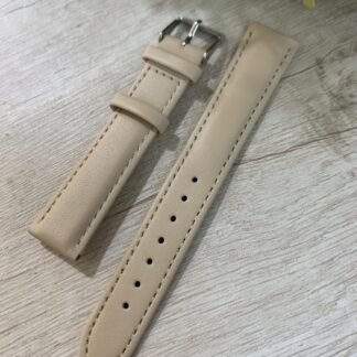 Correa Reloj cuero beige 18 mm XL donju