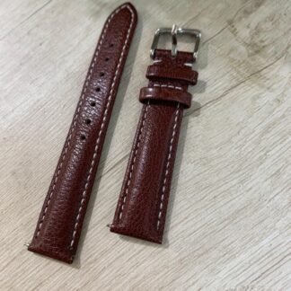 Correa Reloj cuero caf? AAA 18 mm
