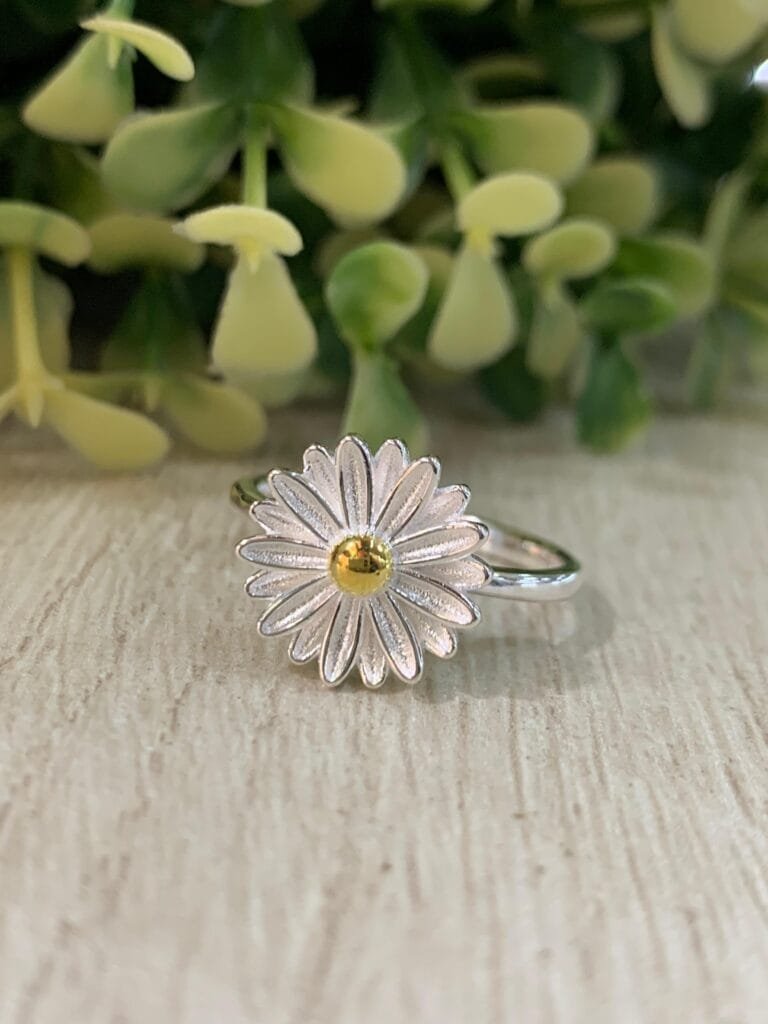 Anillo Plata Margarita n?9