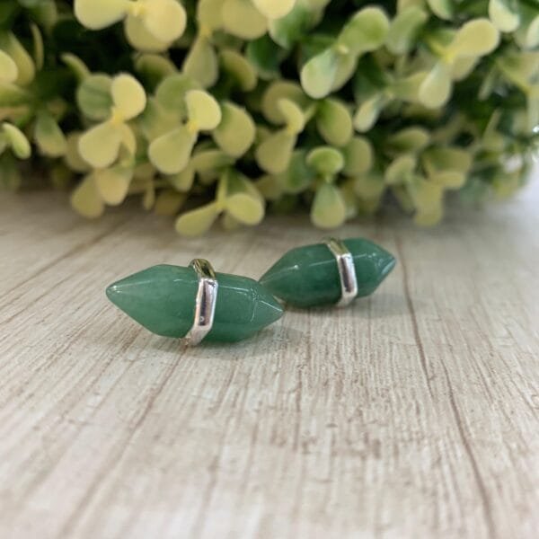 Aros Plata Jade