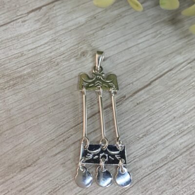 Colgante plata Trapelacucha