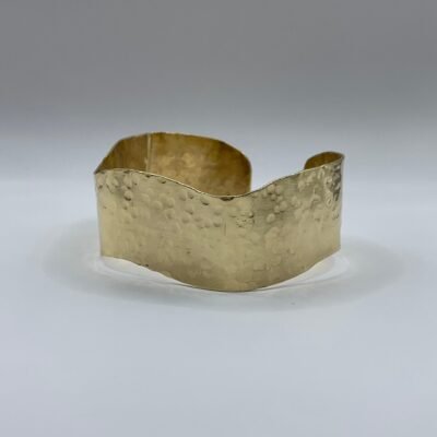 Brazalete Bronce martillada irregular