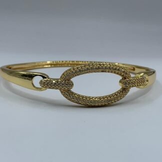 Pulsera ba?o en oro Esclava circones