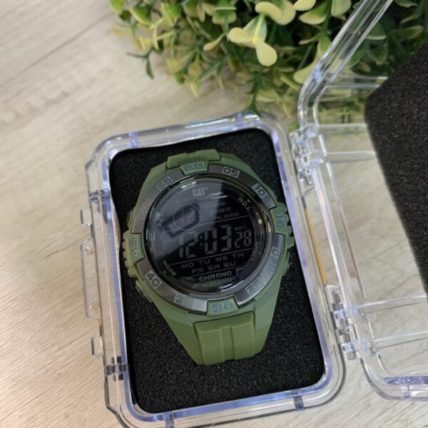 Reloj CAT digital verde/negro OC.167.23.143